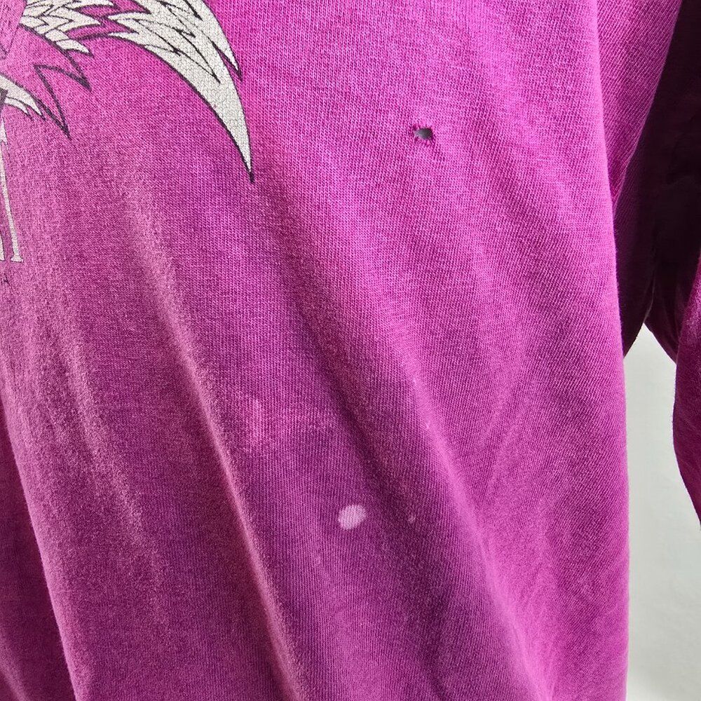 Surf Cult T Shirt Mens Large Purple Australia Graphic Vintage Surf Single Stitch - Picture 5 of 11